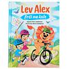 Kniha Lev Alex frčí na kole