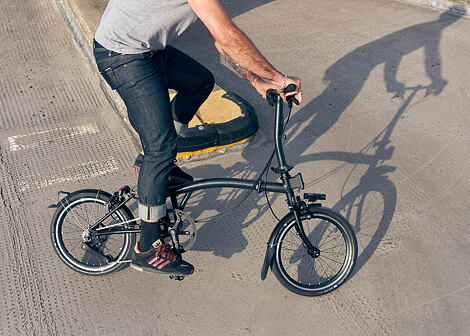 Skládací kolo Brompton P Line Urban