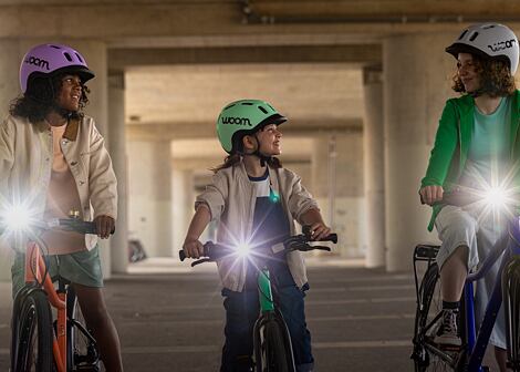 Světla na dětské kolo Woom