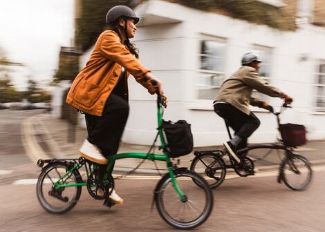 Městské skládací kolo Brompton C Line 4-Speed
