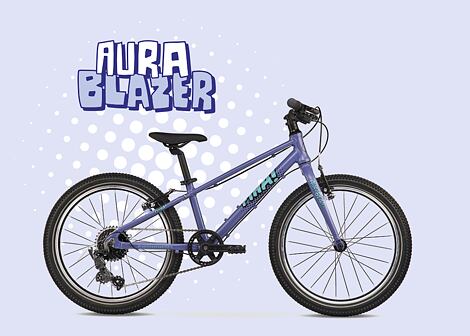 Dětské fialové kolo Fíha 20 Aura Blazer