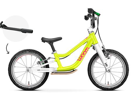 Lehké dětské odrážedlo Woom GO 1 Plus Limited Edition