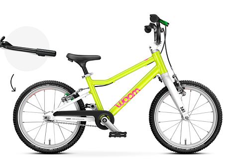 Lehké dětské kolo 16" Woom GO 3 Limited Edition