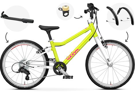 Lehké dětské kolo 20" s řazením Woom GO 4 Limited Edition