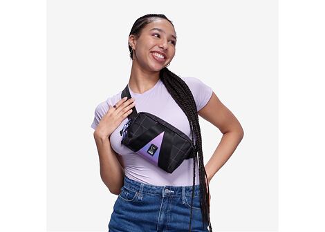 Ledvinka Chrome Mini Tensile Sling Bag, Radiant Grid