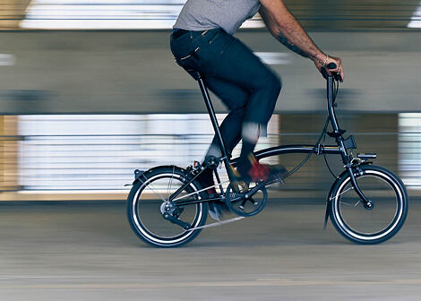 Skládací kolo Brompton P Line Urban