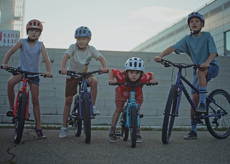 Dětské kolo FÍHA 24 Coral Bubble