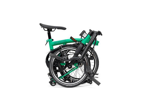 Skládací kolo Brompton P Line V2 12Speed, Palm Green