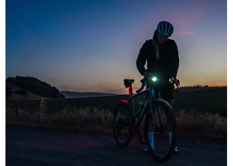 Cyklistický radar Lezyne