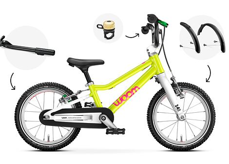 Lehké dětské kolo 14" Woom GO 2 Limited Edition