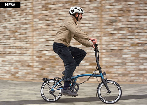 Lehké skládací kolo Brompton P Line