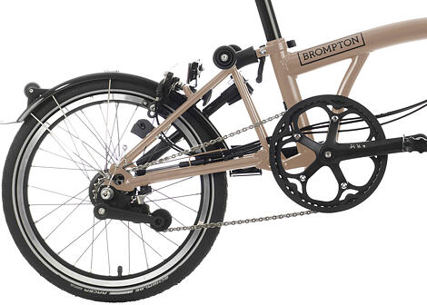 Městské skládací kolo Brompton C Line 4-Speed