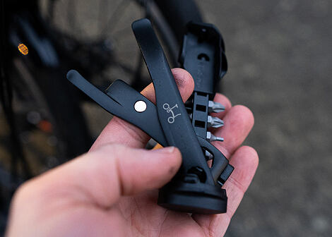 Brompton Toolkit pro T Line – integrovaná sada nářadí do rámu kola