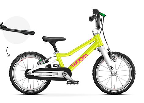 Lehké dětské kolo 14" Woom GO 2 Limited Edition