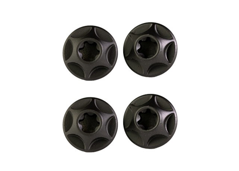 Sada titanových šroubů Silca Titanium Cage Bolts, Cerakote black