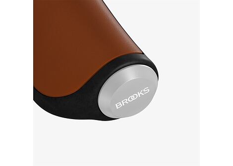 Kožené gripy Brooks Ergonomic Leather Grips 130/130