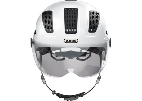 Městská helma se štítem s světlem Abus