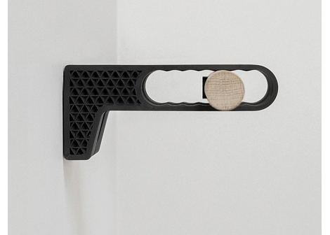 Držák na horské kolo na zeď Tons Wall Mount Vertical