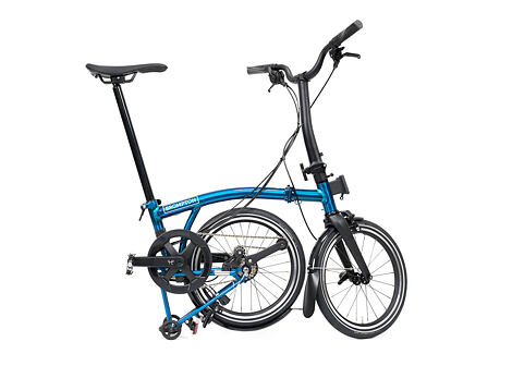 Lehké titanové skládací kolo Brompton