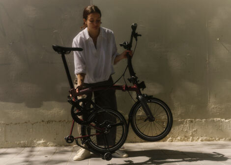 Skládací kolo Brompton P Line V2 12Speed, Palm Green