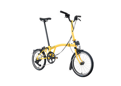 Skládací kolo Brompton C Line 12Speed, Yellow/Yellow