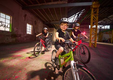 Dětské kolo Woom GO 2 Limited, Neon Lime