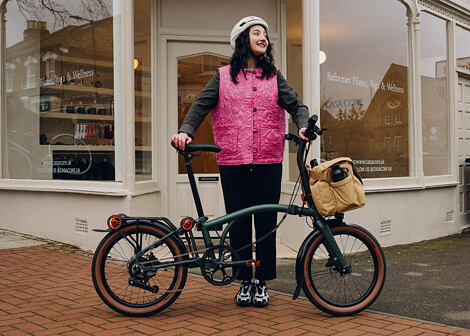 Univerzální skládací elektrokolo Brompton G Line Electric