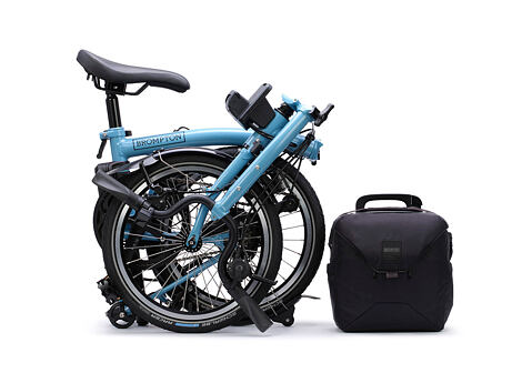 Skládací elektrokolo do města Brompton Electric C Line e-Motiq