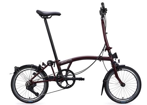 Lehké skládací kolo 12rychlostní Brompton