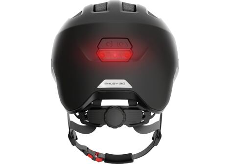 Dětská helma Abus Smiley 3.0 ACE LED, Velvet Black