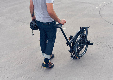 Skládací kolo Brompton P Line Urban