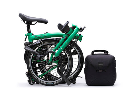 Skládací elektrokolo do města Brompton Electric C Line e-Motiq 