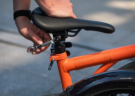 Brompton Toolkit pro G Line – integrovaná sada nářadí do rámu
