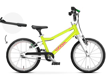 Dětské kolo 16" s převodovkou Woom GO 3 AUTOMAGIC Limited Edition