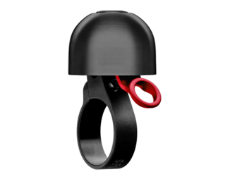 Zvonek Spurcycle Compact Bell, Black/Red