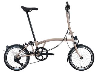 Skládací kolo Brompton C Line 4Speed, Dune Sand