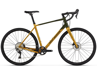 Gravel bike Rocky Mountain Solo 50, gold/green