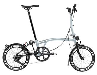 Brompton P-line Explore Black Edition, Lunar Ice