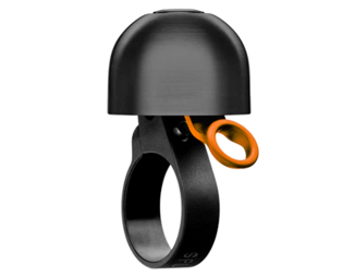 Zvonek Spurcycle Compact Bell, Black/Orange