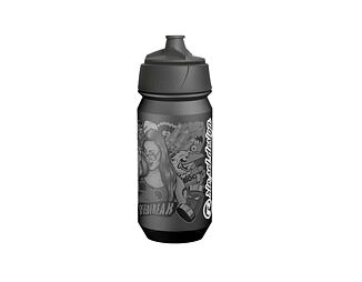 Láhev na kolo Riesel 500 ml, Stickerbomb Ultra Black