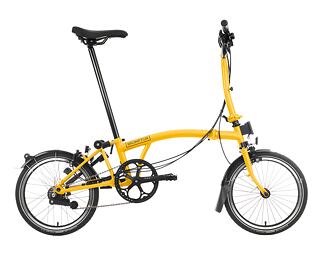Skládací kolo Brompton C Line 6Speed, Yellow/Yellow