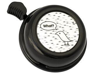 Zvonek na kolo Liix Color Bell Bird What Black