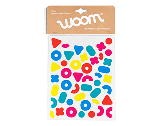 Reflexní samolepky na kolo Woom LUMI