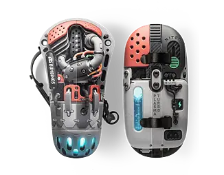Blatníky na dětské kolo Bumbinos Splash Pack, Plasma Turbo