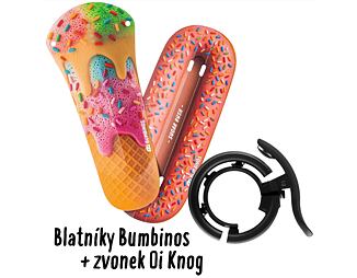 Sada blatníků Bumbinos a stylového zvonku Oi Knog small