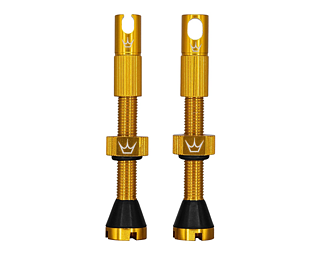 Bezdušové ventilky Peaty´s X Chris King (MK2), 42 mm, Gold