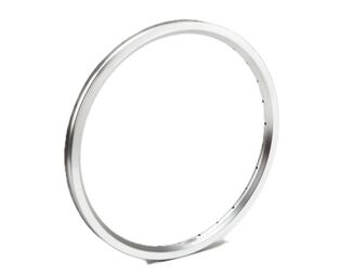 Zadní dvoustěnný ráfek Brompton 16 × 1-3/8", 28H, Silver