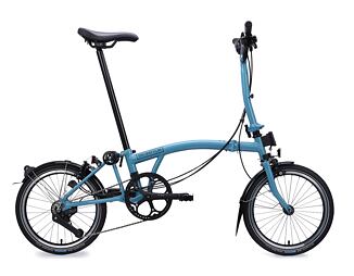 Skládací kolo Brompton C Line 12Speed, Cloud Metallic