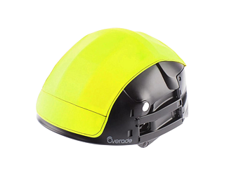 Pláštěnka skládací helmy Overade, žlutá