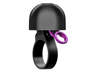 Zvonek Spurcycle Compact Bell, Black/Purple